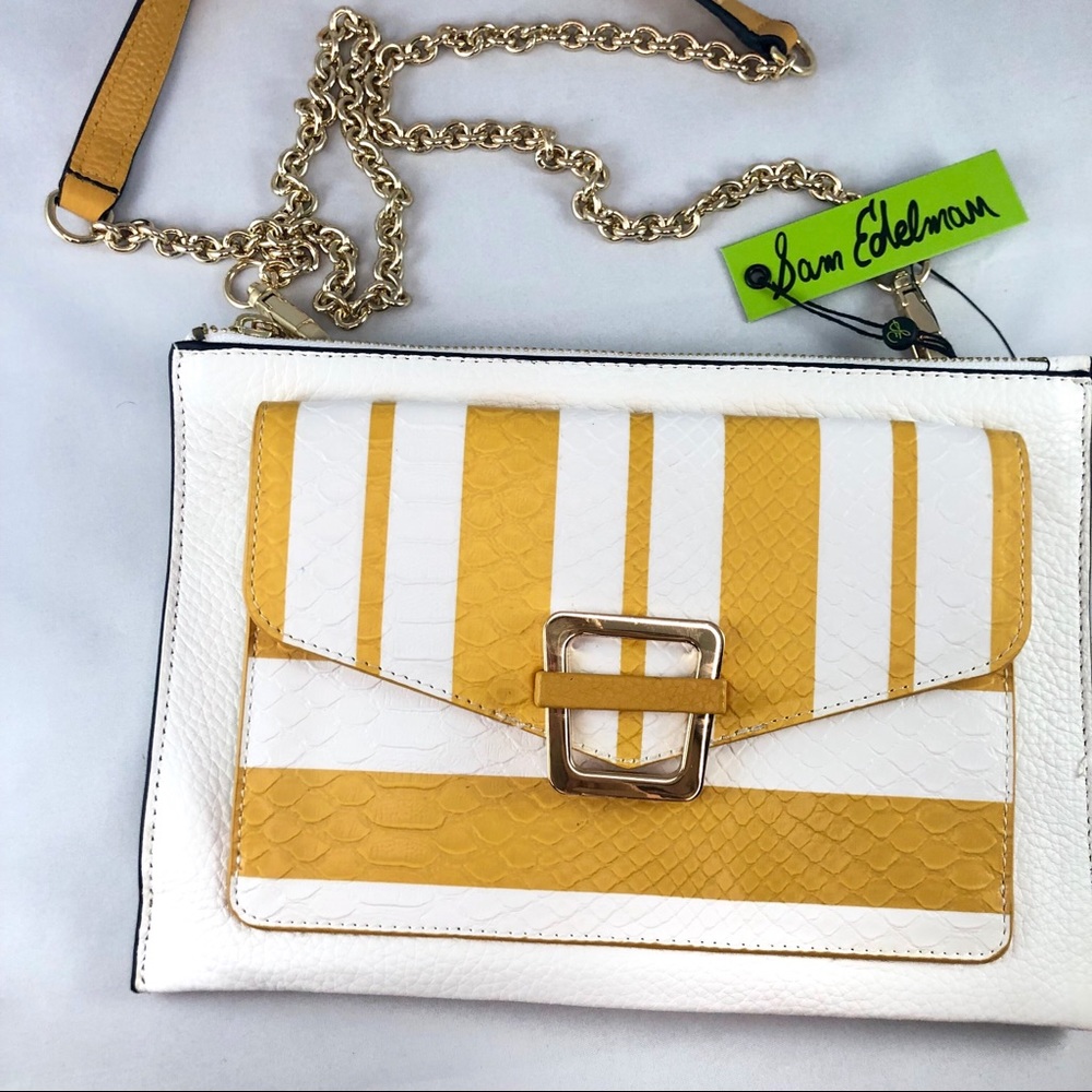 ❎SOLD Sam Edelman Elisa Striped Crossbody Bag G108 - Picture 4 of 8